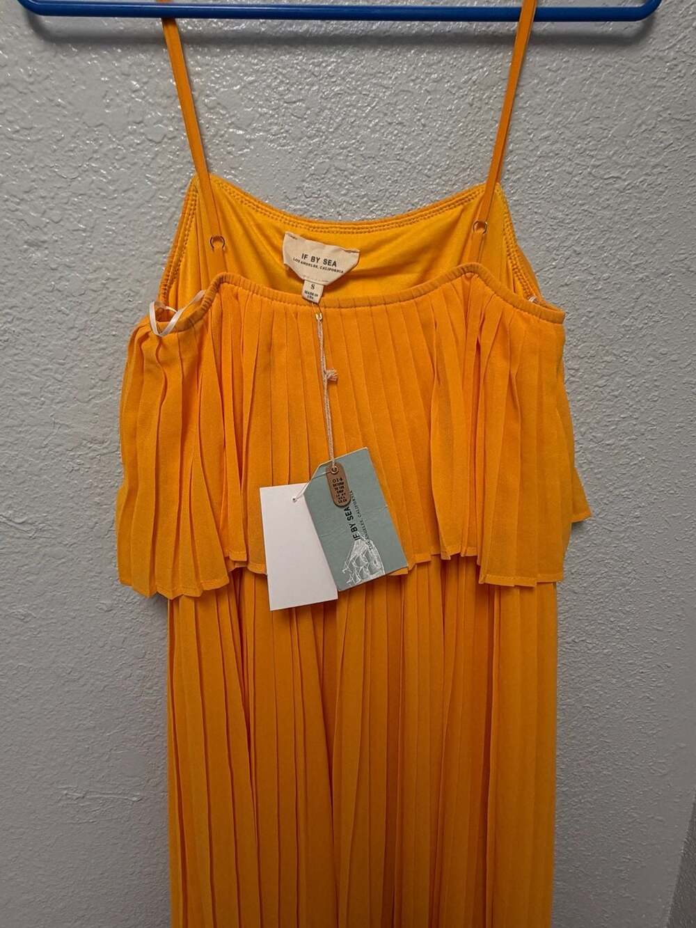 If By Sea Pleated Maxi Dress Size S - Picture 2 of 2